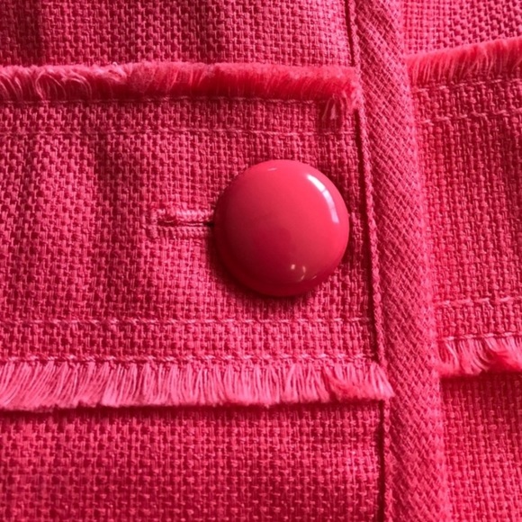 Jcrew coral cropped jacket - Picture 5 of 5